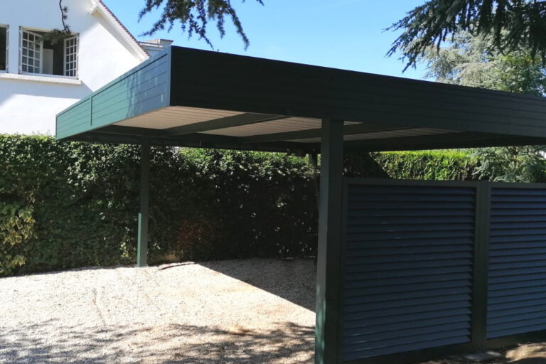 CARPORT ISOLE AUTEUIL BRISE VUE SARLANDE GAUDION