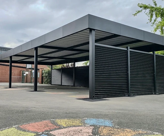ABRII PREAU MODULEO ECOLE MERIGNIES newtech autoporté BRISE VUE SARLANDE (10) 2