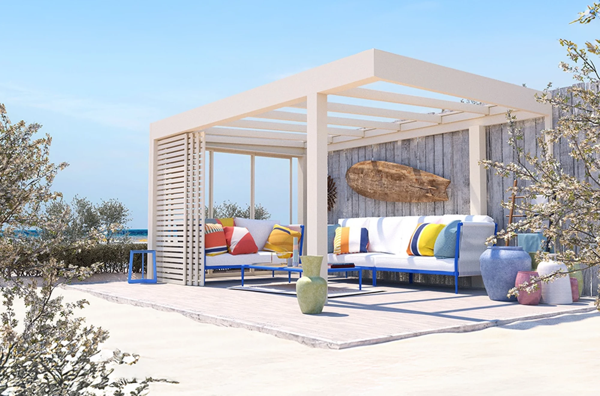 PERGOLA LINEA AUTOPORTE PAROI COULISSANTE 2 1