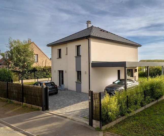 CARPORT ADOSSE HORIZON 3 POTEAUX (3) 3
