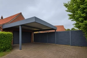 CARPORT ORION ET CLOTURE SARLANDE
